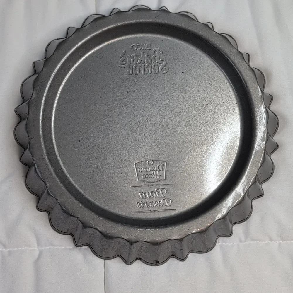Ekco Baker's Secret Duncan Hines Tiara Desserts Tart Pie Cake Plate
